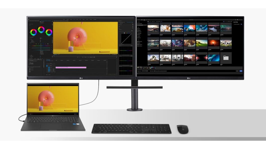 Νέες οθόνες LG Ergo Dual: Εργονομική καινοτομία