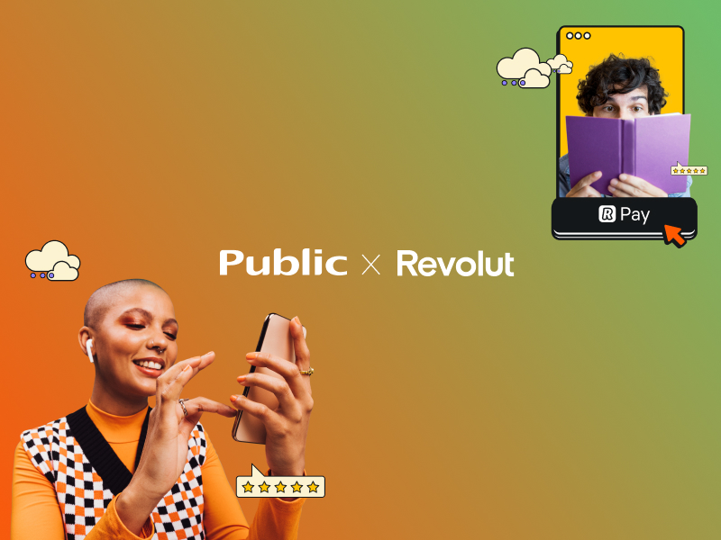 Η Revolut συνεργάζεται με τα Public για να κάνει αγορές ακόμα πιο εύκολα με το Revolut Pay