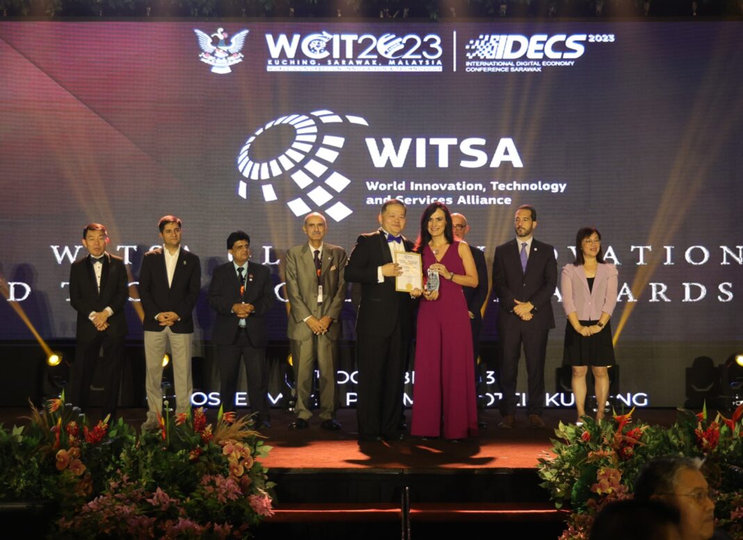 Κορυφαία διεθνής διάκριση για την Prosvasis στα 2023 WITSA Global Innovation & Technology Excellence Awards