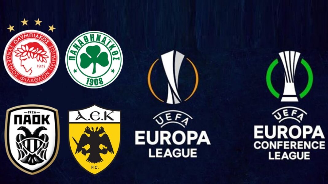 Οι «μάχες» των ΑΕΚ, Παναθηναϊκού, Ολυμπιακού και ΠΑΟΚ στο UEFA Europa & Conference League συνεχίζονται στην COSMOTE TV