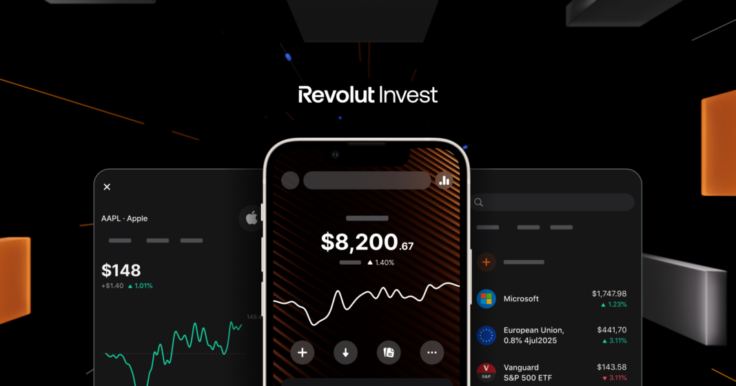 Η εφαρμογή Revolut Invest κυκλοφορεί σε Ελλάδα, Τσεχία και Δανία