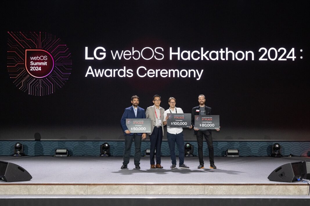 H LG ανακοινώνει τους νικητές του 2024 webOS Hackathon