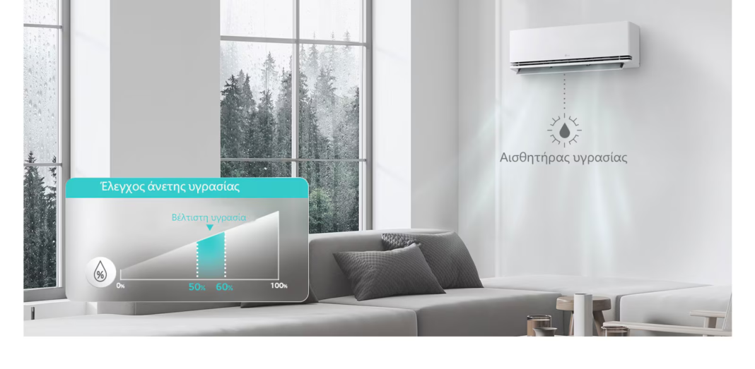 Άνεση και κορυφαία απόδοση με τα κλιματιστικά LG DUALCOOL PLANET