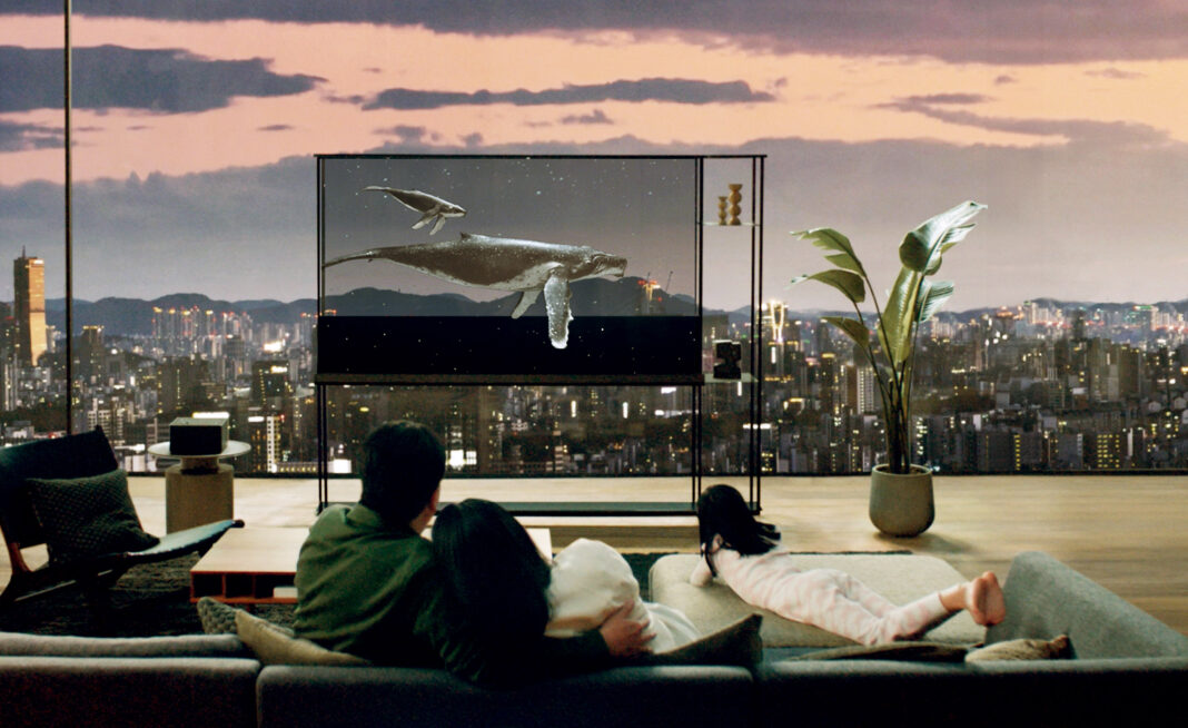 Η πρώτη διάφανη και πραγματικά ασύρματη 4K OLED τηλεόραση της LG προσφέρει μια νέα εμπειρία θέασης
