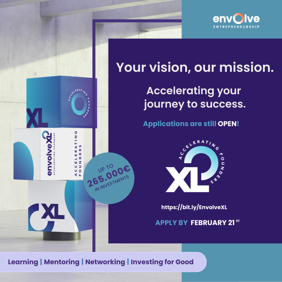 To Envolve αναζητά τις 20 startups που θα στηρίξει στο νέο κύκλο του EnvolveXL