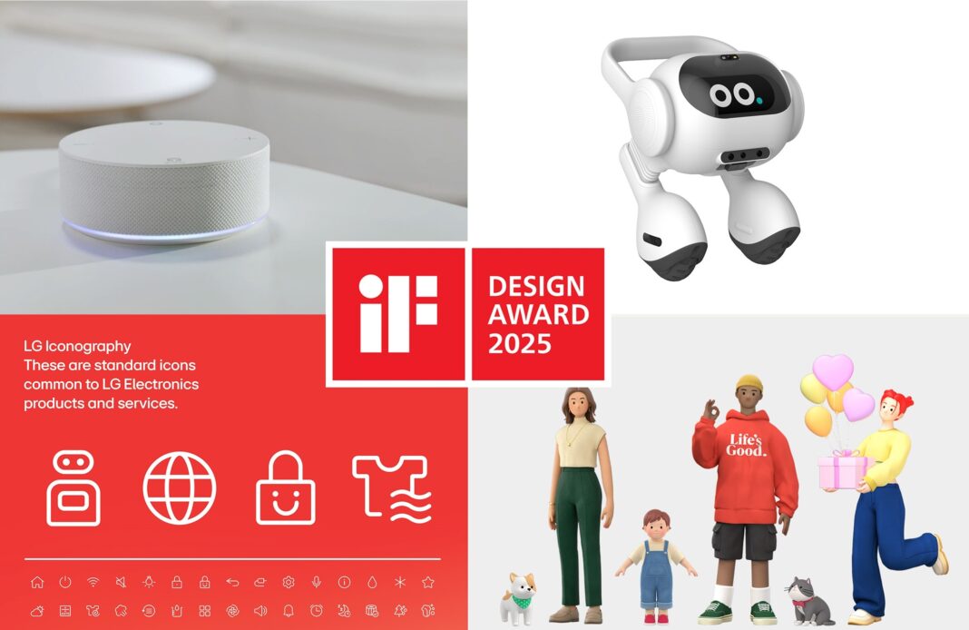 Η LG αναγνωρίστηκε στο iF Design Award 2025 για τον εκλεπτυσμένο σχεδιασμό της