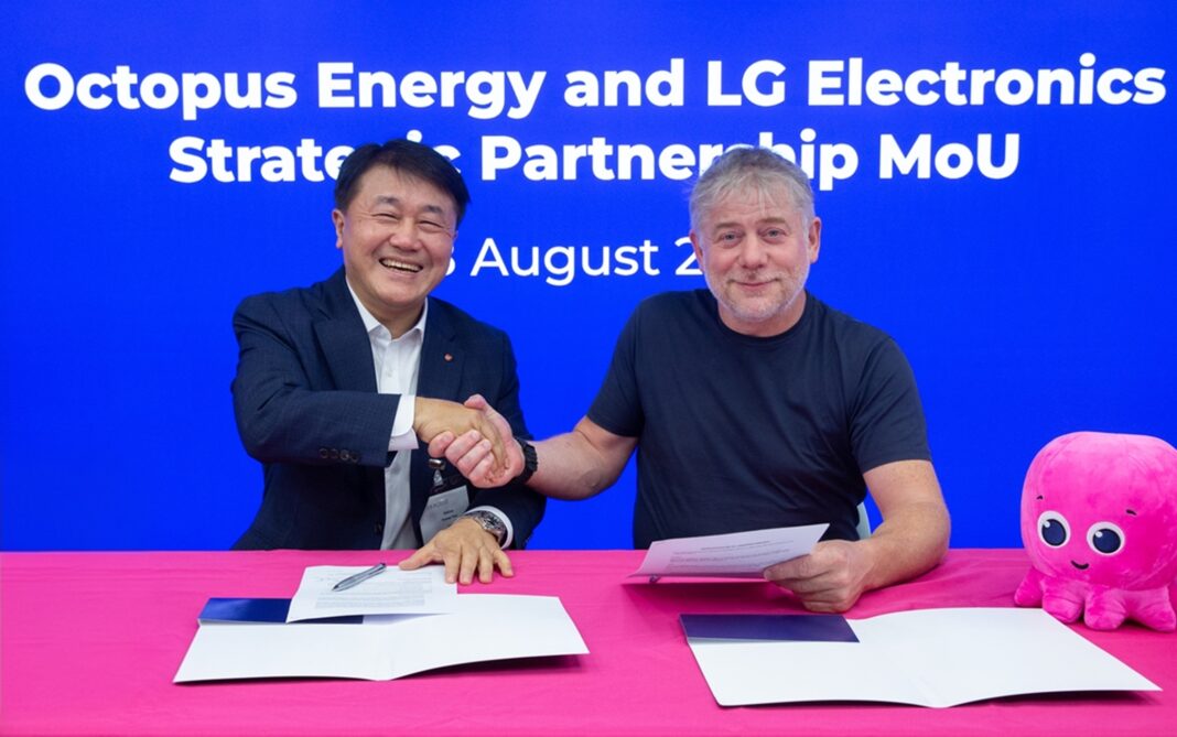 Η LG επεκτείνει τη δυναμική της στην καθαρή ενέργεια στην Ευρώπη με τη στρατηγική συνεργασία της με την Octopus Energy Group