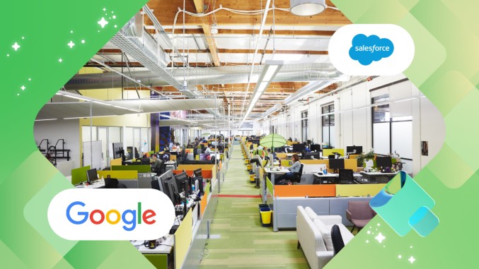 Η Salesforce και η Google επεκτείνουν τη στρατηγική τους συνεργασία