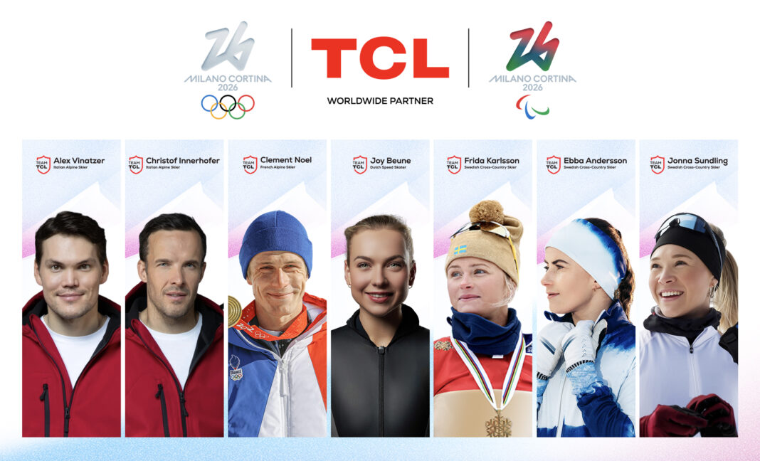 Η TCL παρουσιάζει την ομάδα Team TCL EU: Sports Ambassadors για τους Χειμερινούς Ολυμπιακούς Αγώνες Milano Cortina 2026