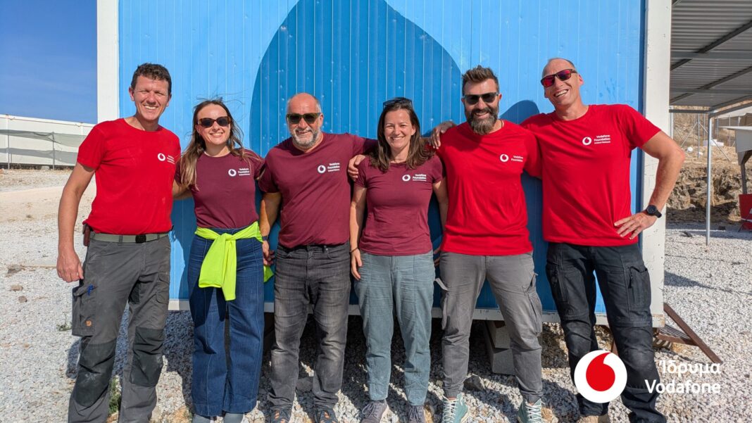 Το Ίδρυμα Vodafone αναβαθμίζει τη συνδεσιμότητα στο κέντρο φιλοξενίας προσφύγων στο Καρά Τεπέ