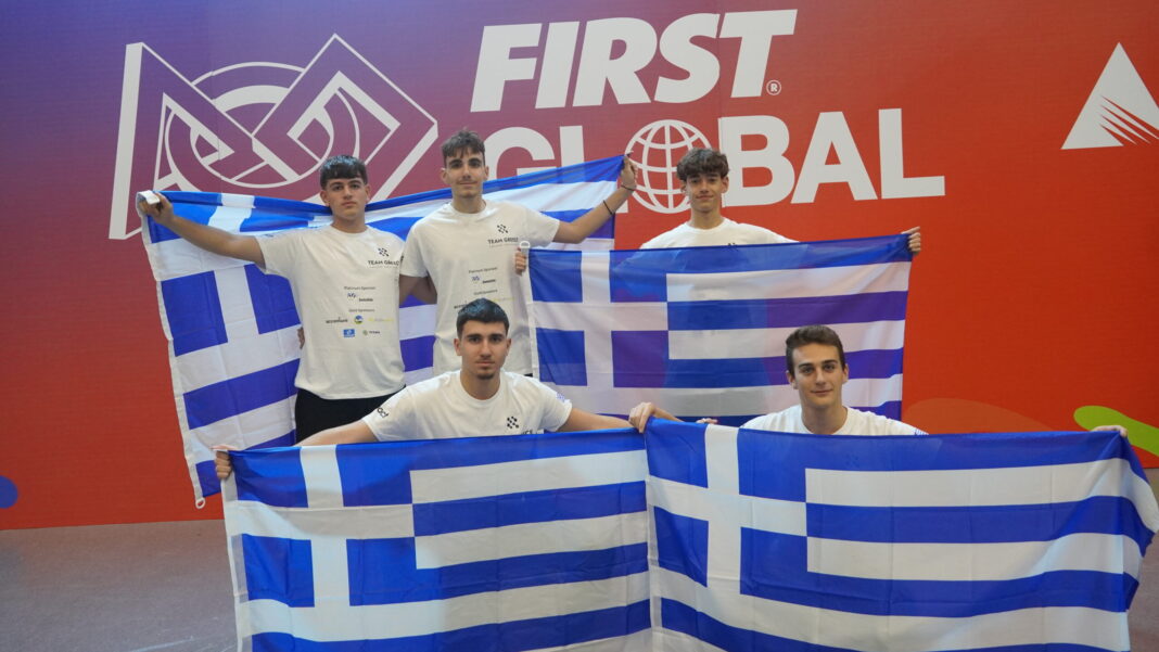 Χάλκινο Μετάλλιο στον Μηχανικό Σχεδιασμό για την Εθνική Ομάδα Ρομποτικής στην Ολυμπιάδα FIRST Global Challenge 2025 στον Παναμά