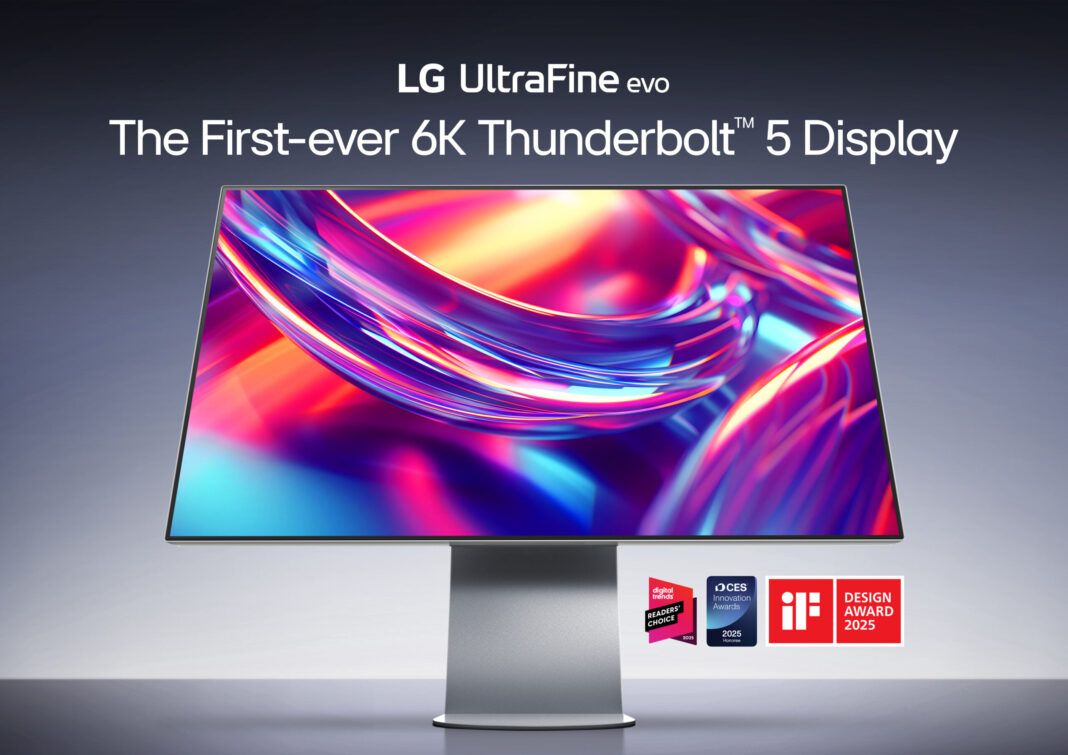 Η LG παρουσιάζει την πρώτη οθόνη 6K με συνδεσιμότητα Thunderbolt 5 για επαγγελματίες δημιουργούς