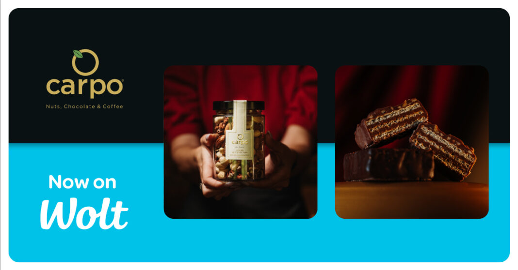 Η Wolt φέρνει την πολυτέλεια του carpo στην πόρτα σας