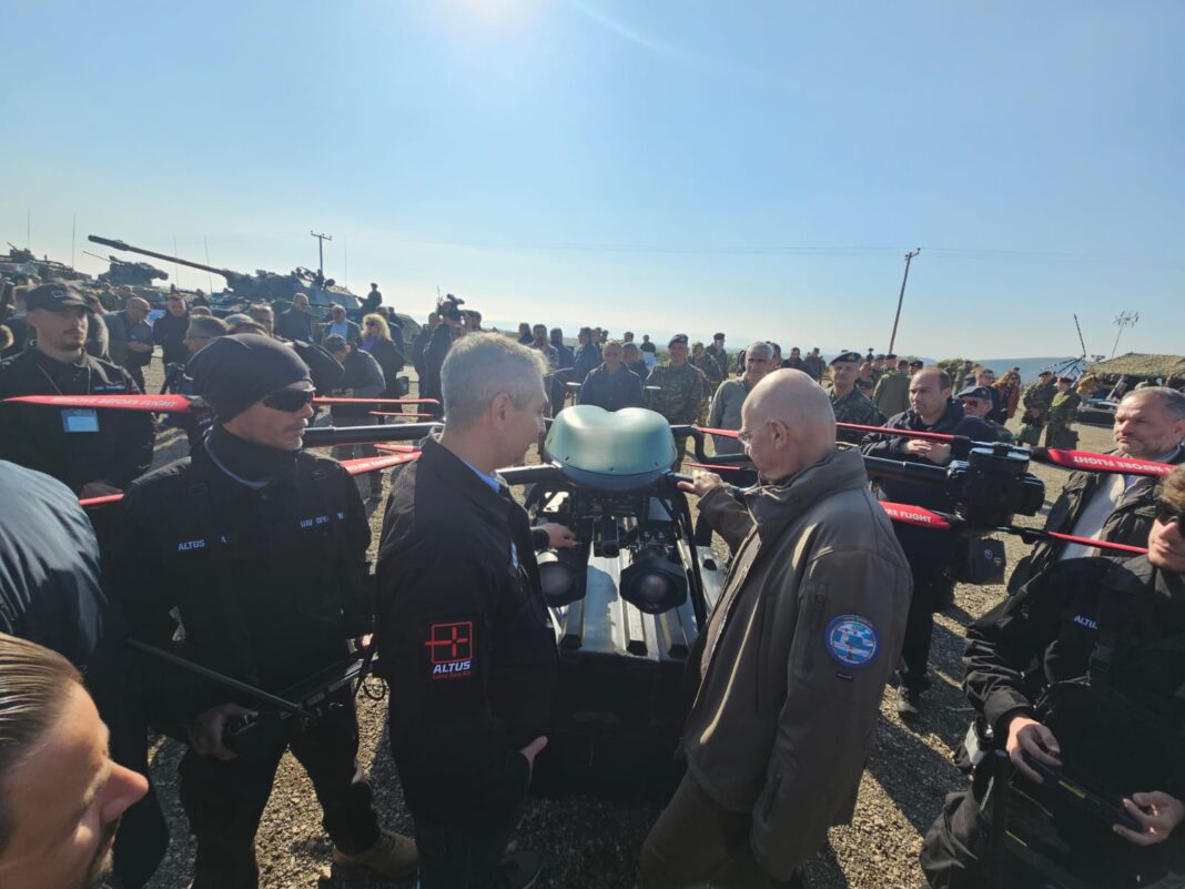 Ισχυρή παρουσία της ALTUS-LSA με προηγμένα drones  στην στρατιωτική άσκηση «Αίσιος Οιωνός 2025»