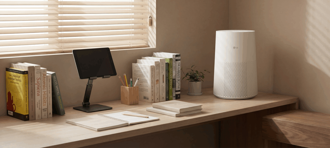 Η νέα συσκευή Puricare Aeromini της LG Electronics προσφέρει ισχυρό καθαρισμό αέρα σε συμπαγή μορφή