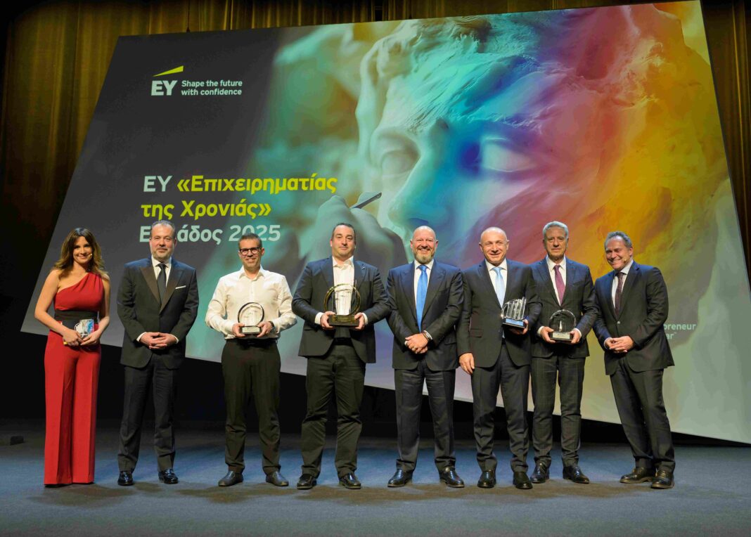 O Χάρης Βαφειάς αναδείχθηκε EY «Επιχειρηματίας της Χρονιάς» Ελλάδος 2025