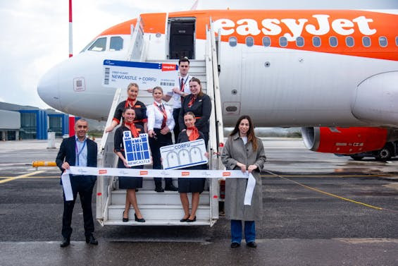 Η easyJet επεκτείνει τις συνδέσεις Ηνωμένου Βασιλείου – Ελλάδας, συνδέοντας Κέρκυρα και Ρόδο με Νιούκαστλ