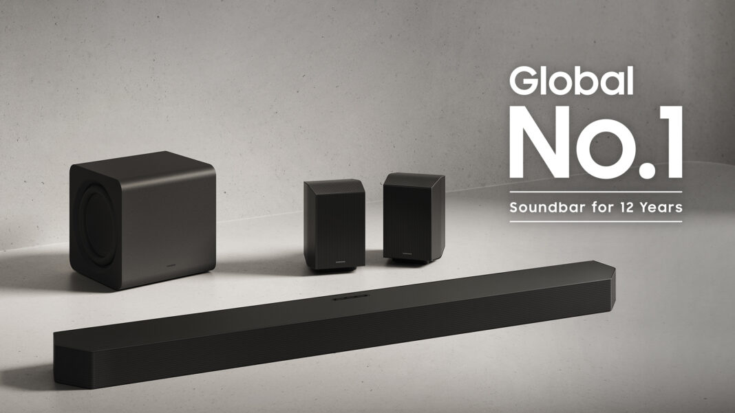 Η Samsung Electronics Νο.1 παγκοσμίως στις πωλήσεις Soundbar για 12η συνεχόμενη χρονιά
