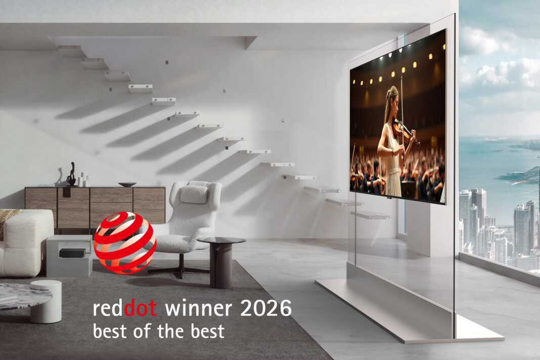 Η LG Electronics τιμήθηκε για την αριστεία σχεδιασμού στα βραβεία Red Dot Design Award 2026